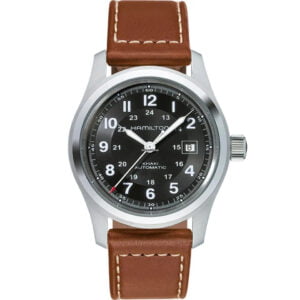 hamilton-Men's-H70555533-khaki-feld.-affordable-swiss-brands