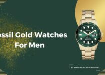 Fossil gold watches for men