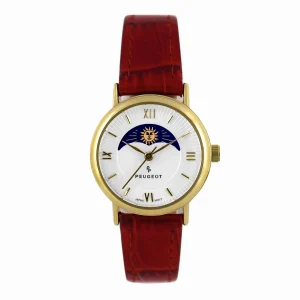 Women's Peugeot Moon-Phase Watches 