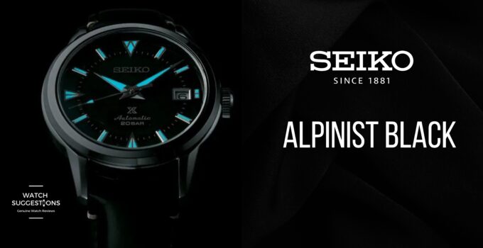 Seiko Alpinist Black