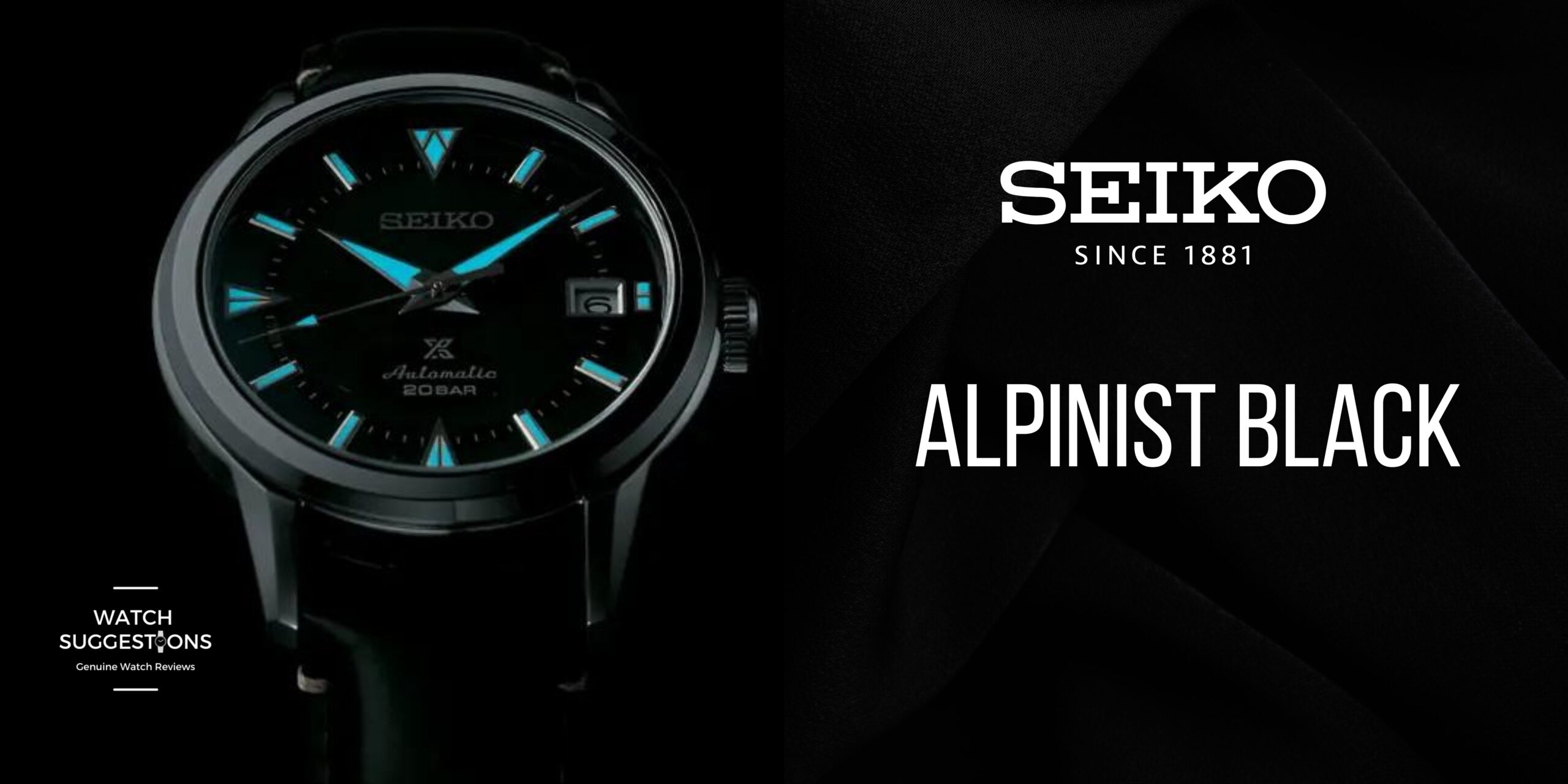 Seiko Alpinist Black