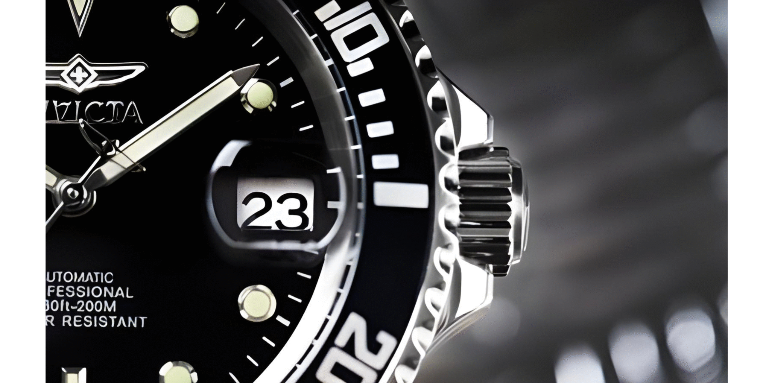 Invicta Men's Pro Diver crown