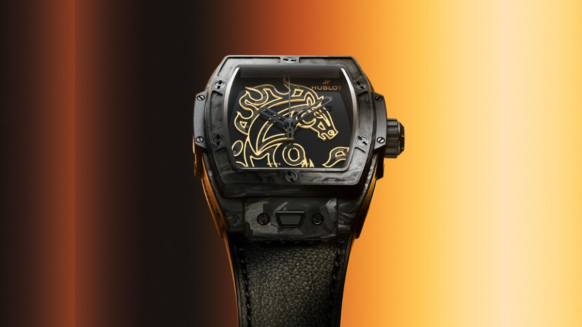 Hublot Spirit of Big Bang Year of the Horse Frosted Carbon