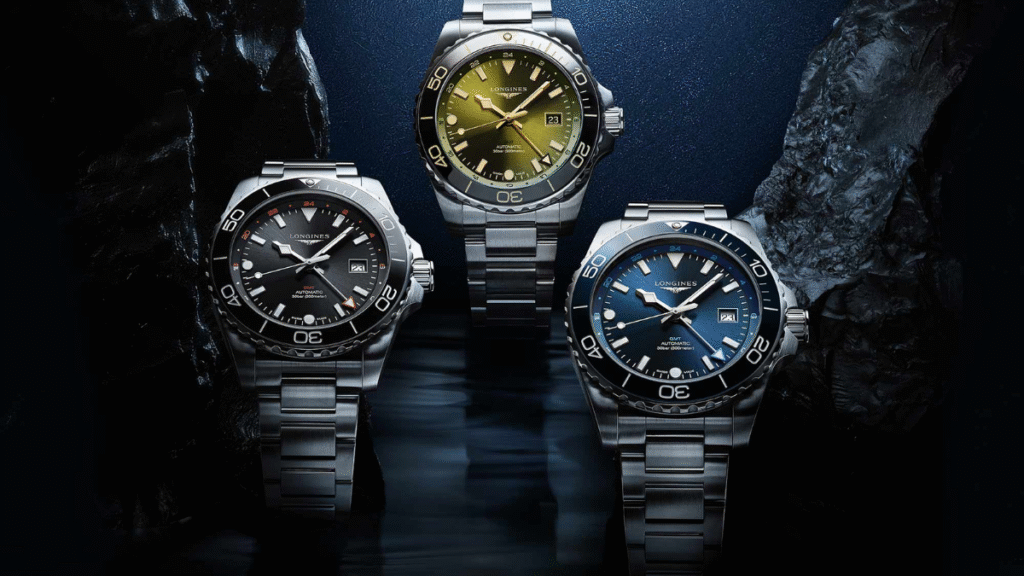 Longines Conquest GMT watches