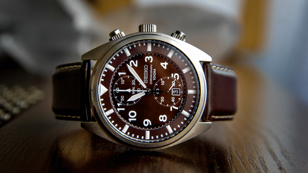 Seiko SNN241 Stainless Steel Watch