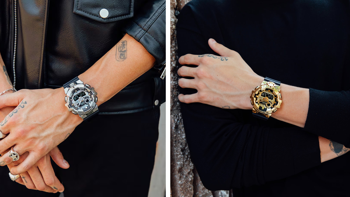 MEN WEARING Casio G-Shock WR20BAR Watch