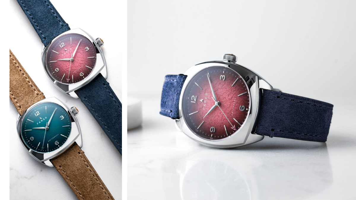 Farer 35mm Cushion Case watch