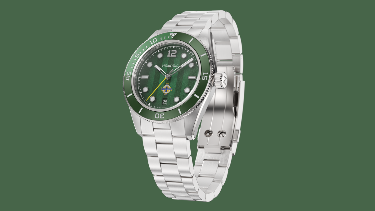 Nomadic Irish FA Pitch Master dive watch