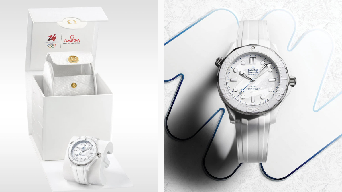 Seamaster Diver 300M Milano Cortina 2026 editions