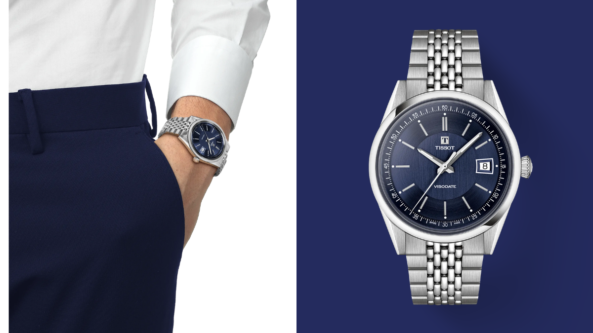 Tissot Visodate 39mm watch