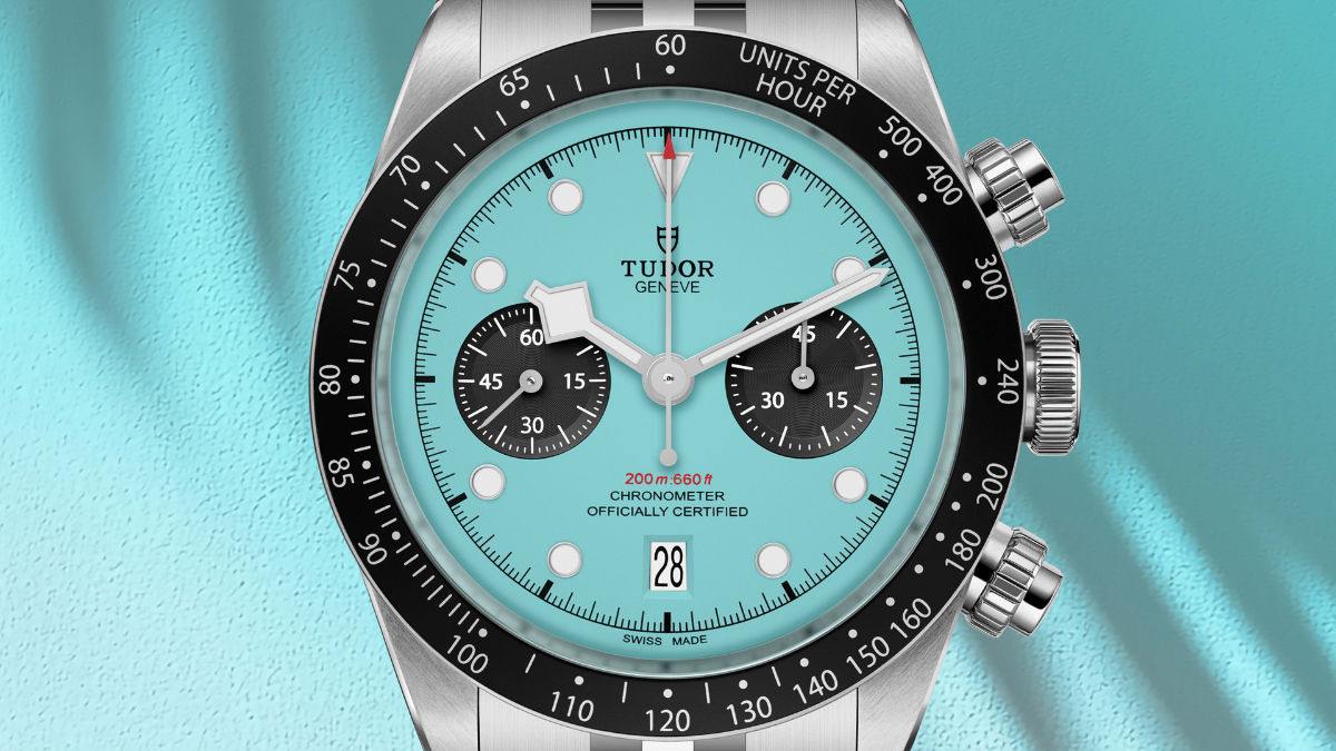 Tudor Black Bay Chrono Flamingo Blue