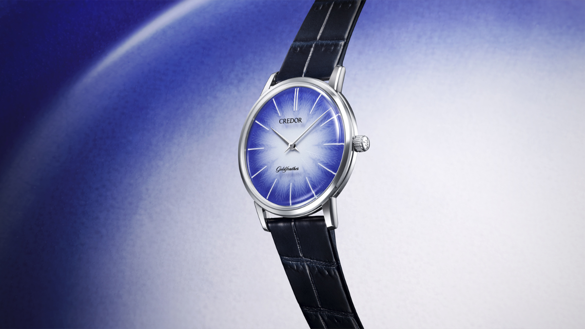 Credor Goldfeather Imari Nabeshima Porcelain Dial Limited Edition: GCBY991