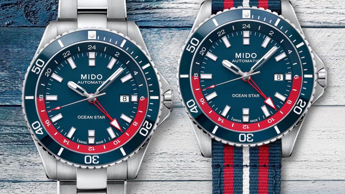 Mido Ocean Star GMT Watch 