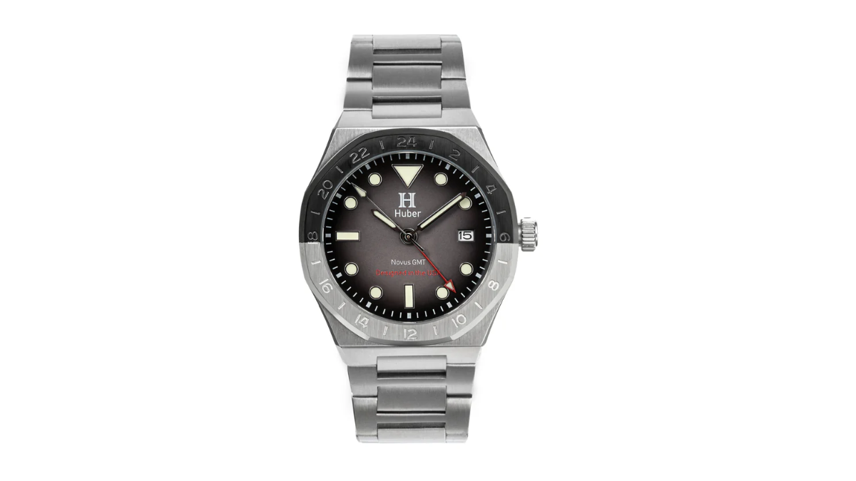 Huber Novus GMT watch