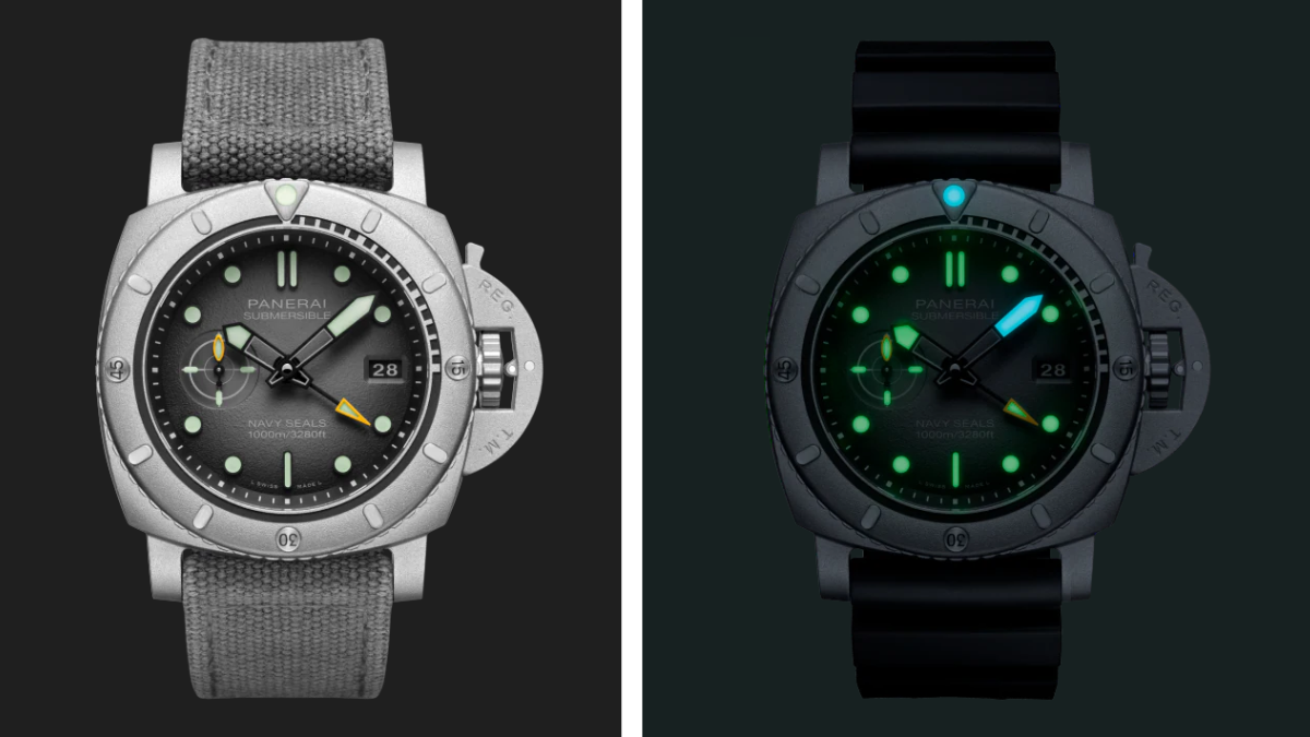 Panerai Submersible GMT Navy SEALs Afniotech Experience PAM01089