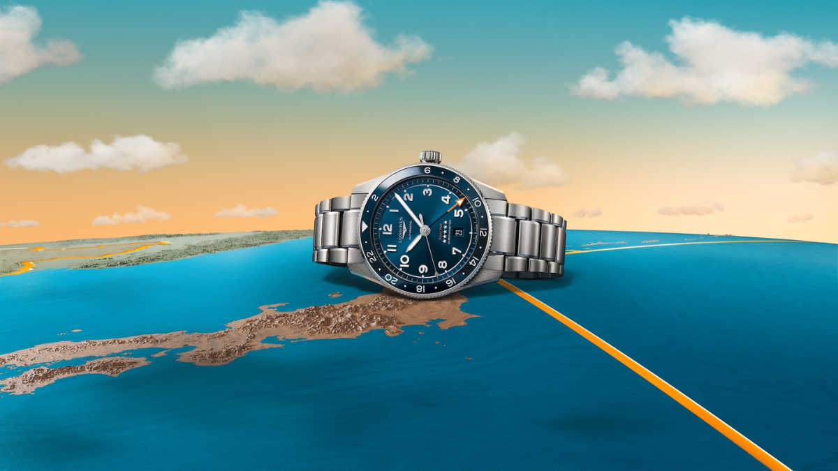 Longines Spirit Zulu Time  GMT Watch