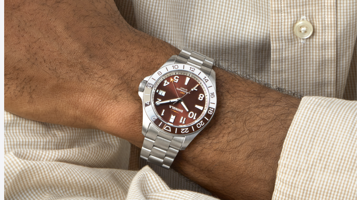Shinola Monster GMT Automatic Watch