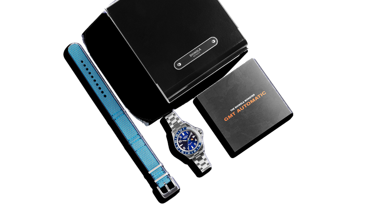 Shinola Monster GMT Automatic Watch