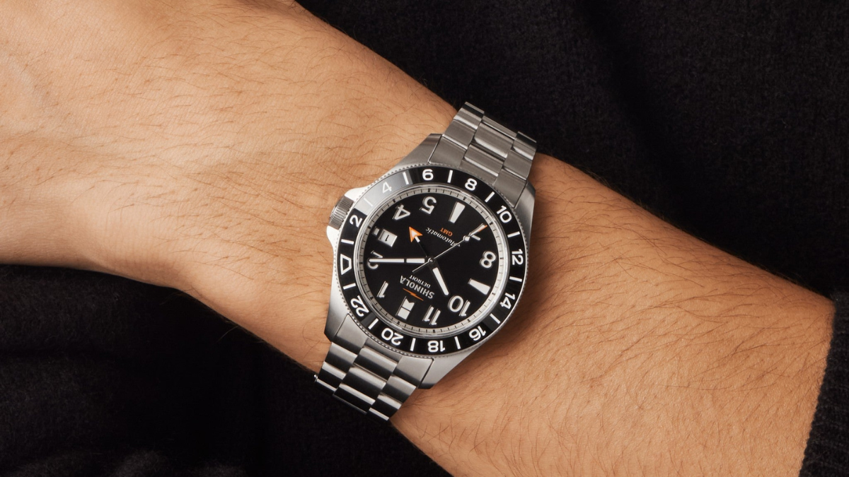 Shinola Monster GMT Automatic Watch